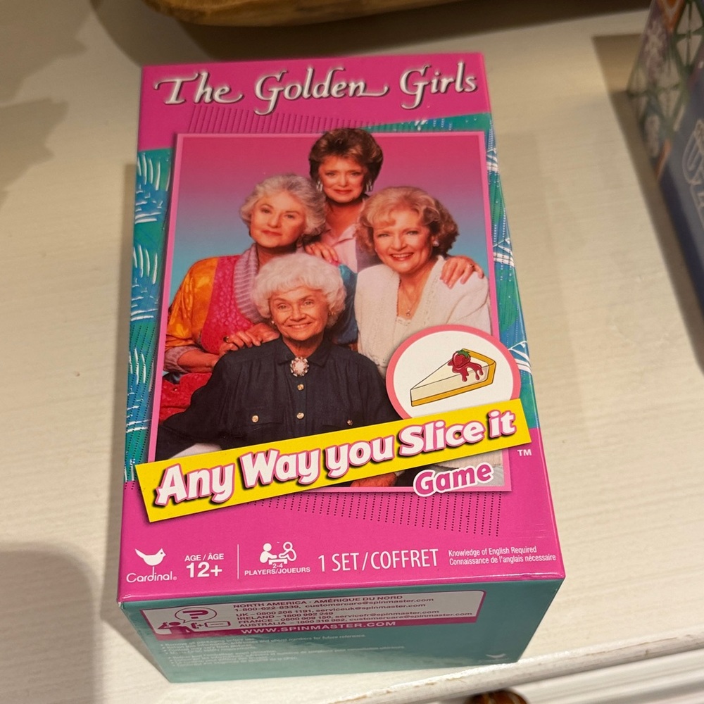 Cardinal The Golden Girls Any Way You Slice It Game - Pink
